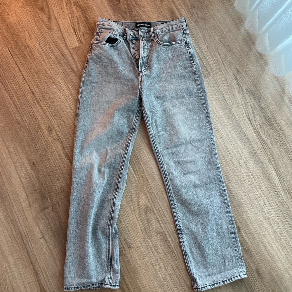 Denim Forum gray jeans